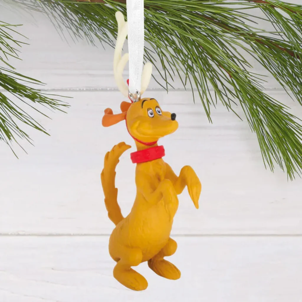 Hallmark :  Dr. Seuss's How the Grinch Stole Christmas!™ Max in Antlers Ornament