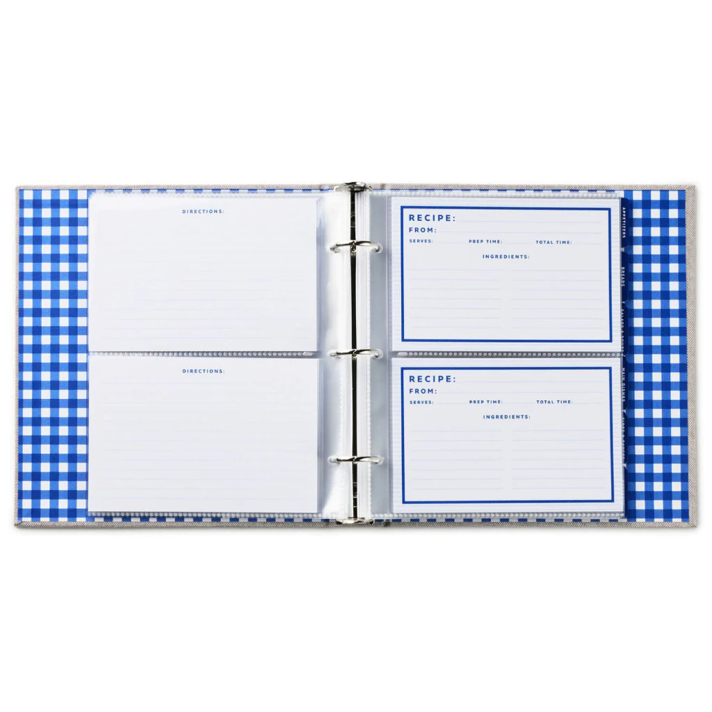 Hallmark : Family Recipes Customizable Recipe Binder - Image 4