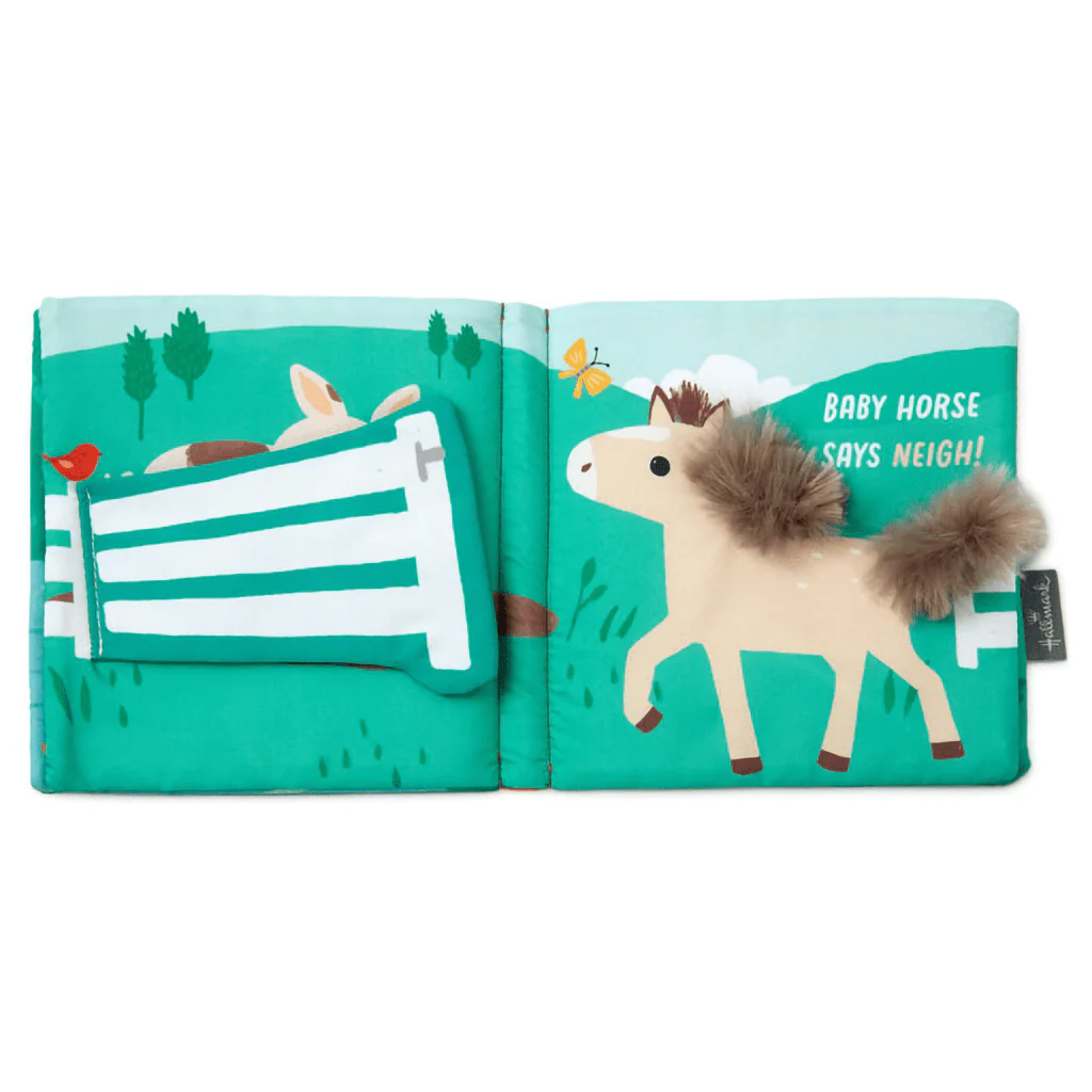 Hallmark : Farm Friends Touch-and-Feel Fabric Book for Kids - Image 4