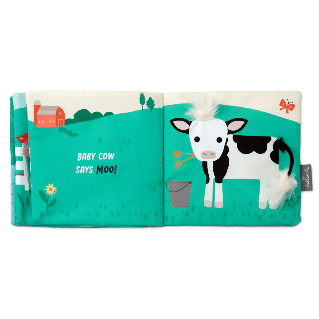 Hallmark : Farm Friends Touch-and-Feel Fabric Book for Kids - Image 5