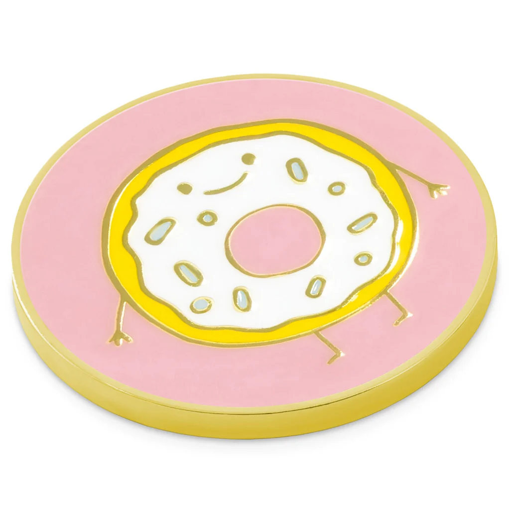 Hallmark : Find Your Center Donut Metal Pocket Token - Image 3