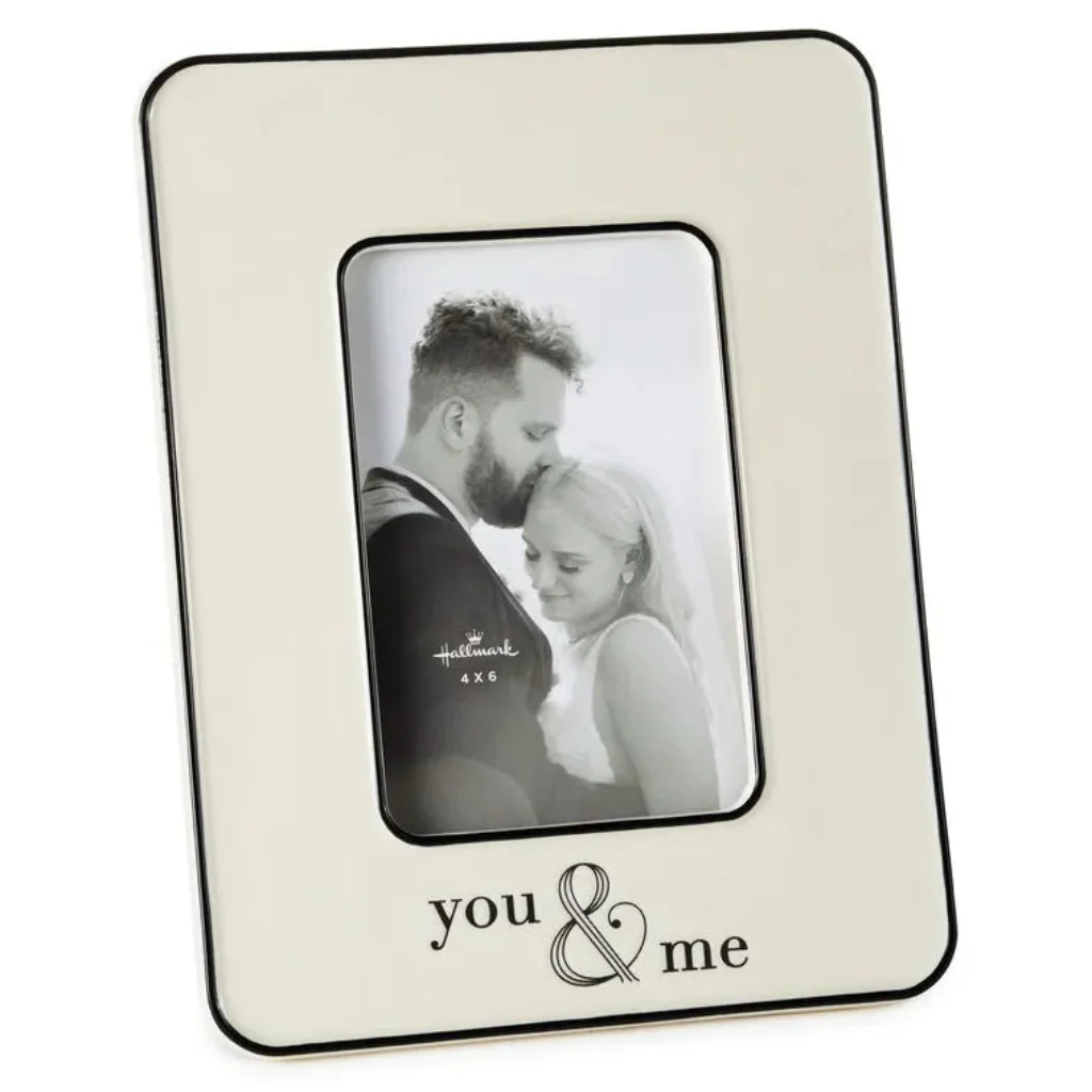 Hallmark : You & Me Cream Picture Frame, 4x6 - Image 3