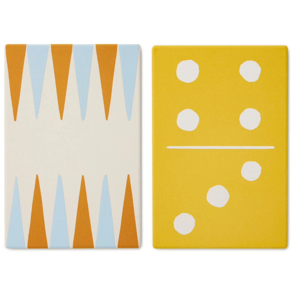 Hallmark : Game Night Oversized Coasters, Set of 4 - Image 3