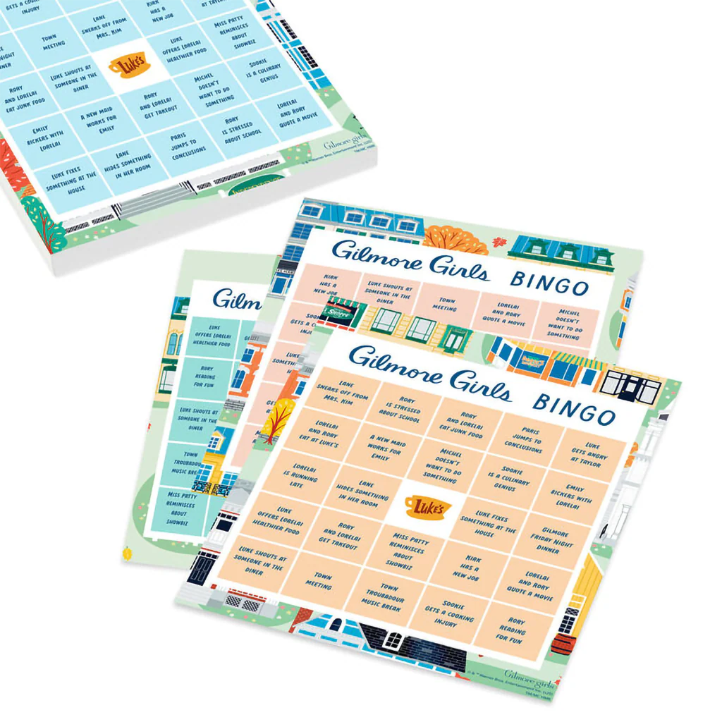 Hallmark : Gilmore Girls Bingo Game Pad, 102 Cards - Image 4