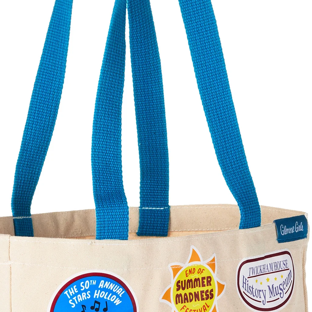 Hallmark : Gilmore Girls Canvas Tote Bag - Stars Hollow Town Festivals - Image 4