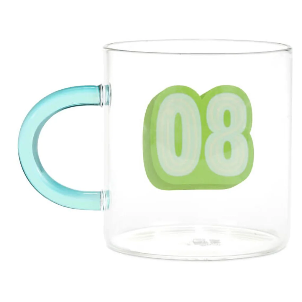 Hallmark : Glass 80th Birthday Mug, 17.5 oz. - Image 2