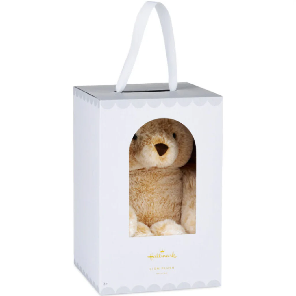 Hallmark : Golden Lion Plush, 14" - Image 3