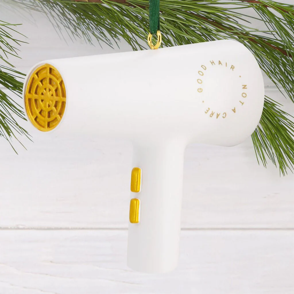 Hallmark : Hairdresser Hair Dryer Hallmark Ornament