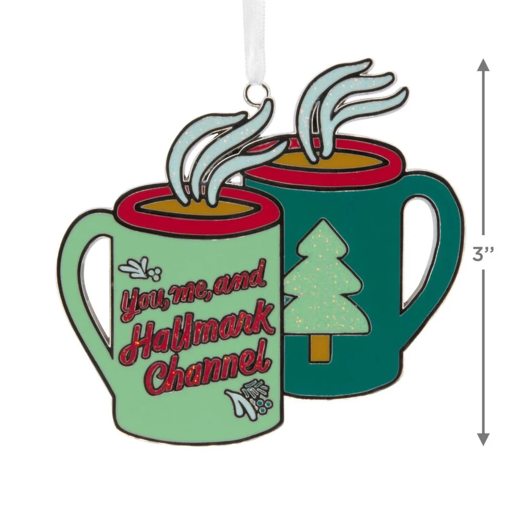 Hallmark : Hallmark Channel Mugs Metal Hallmark Ornament - Image 3