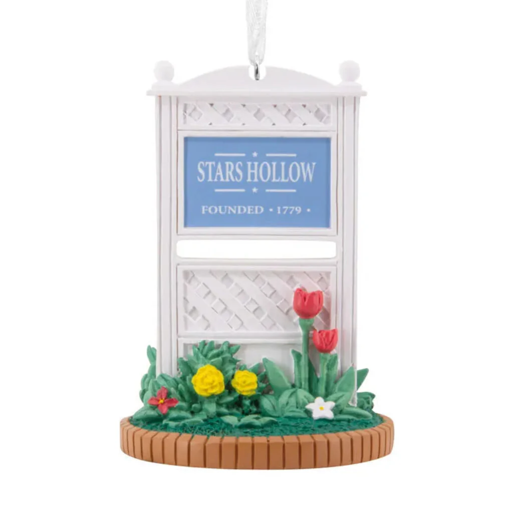 Hallmark : Hallmark Gilmore Girls Stars Hollow Sign Ornament - Image 2
