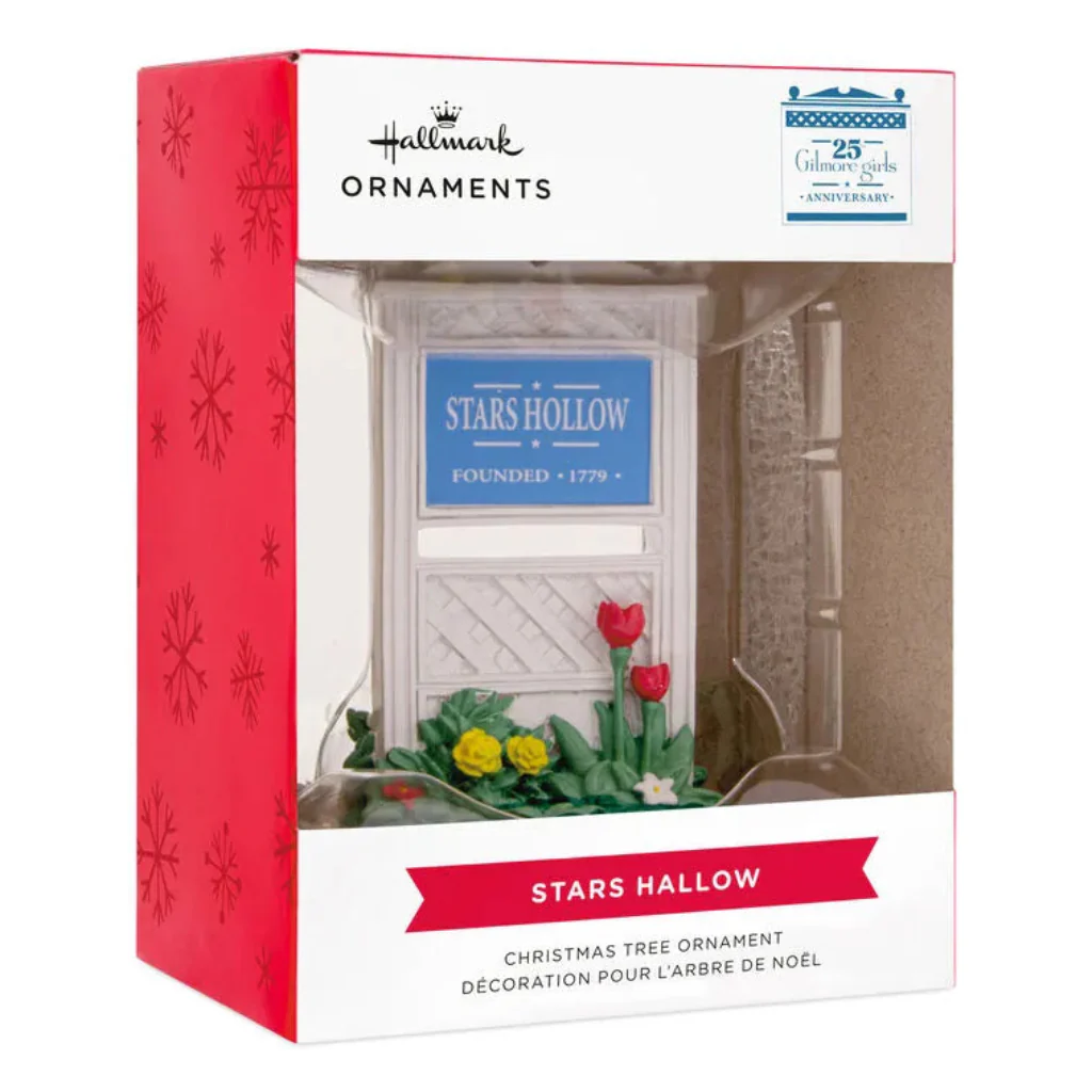 Hallmark : Hallmark Gilmore Girls Stars Hollow Sign Ornament - Image 4