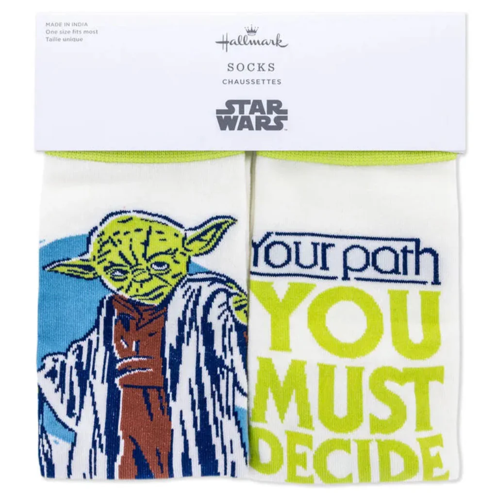 Hallmark : Hallmark Star Wars™ Yoda™ Novelty Crew Socks
