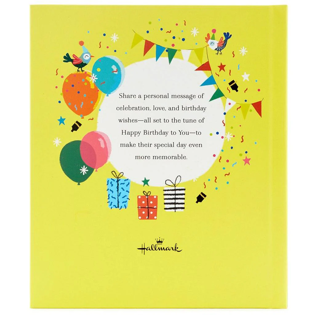 Hallmark : Happy Birthday to You! Recordable Storybook With Music - Image 5