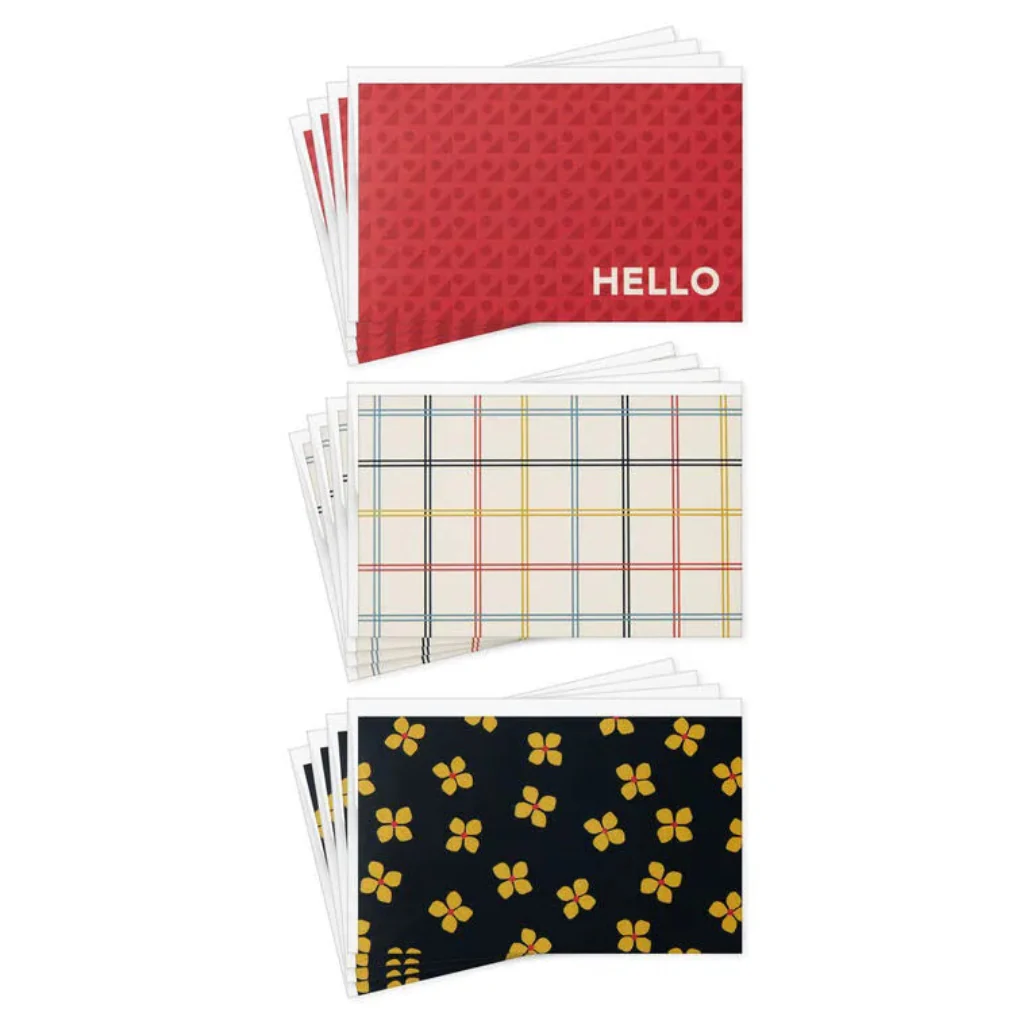 Hallmark : Happy Day Blank Mini Note Cards Assortment Pack - Image 2