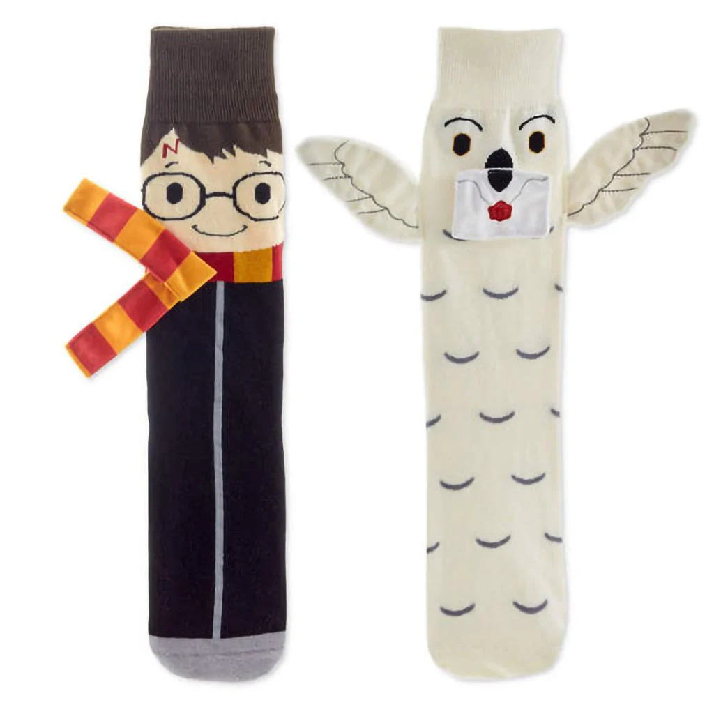 Hallmark : Harry Potter™ and Hedwig™ Novelty Crew Socks