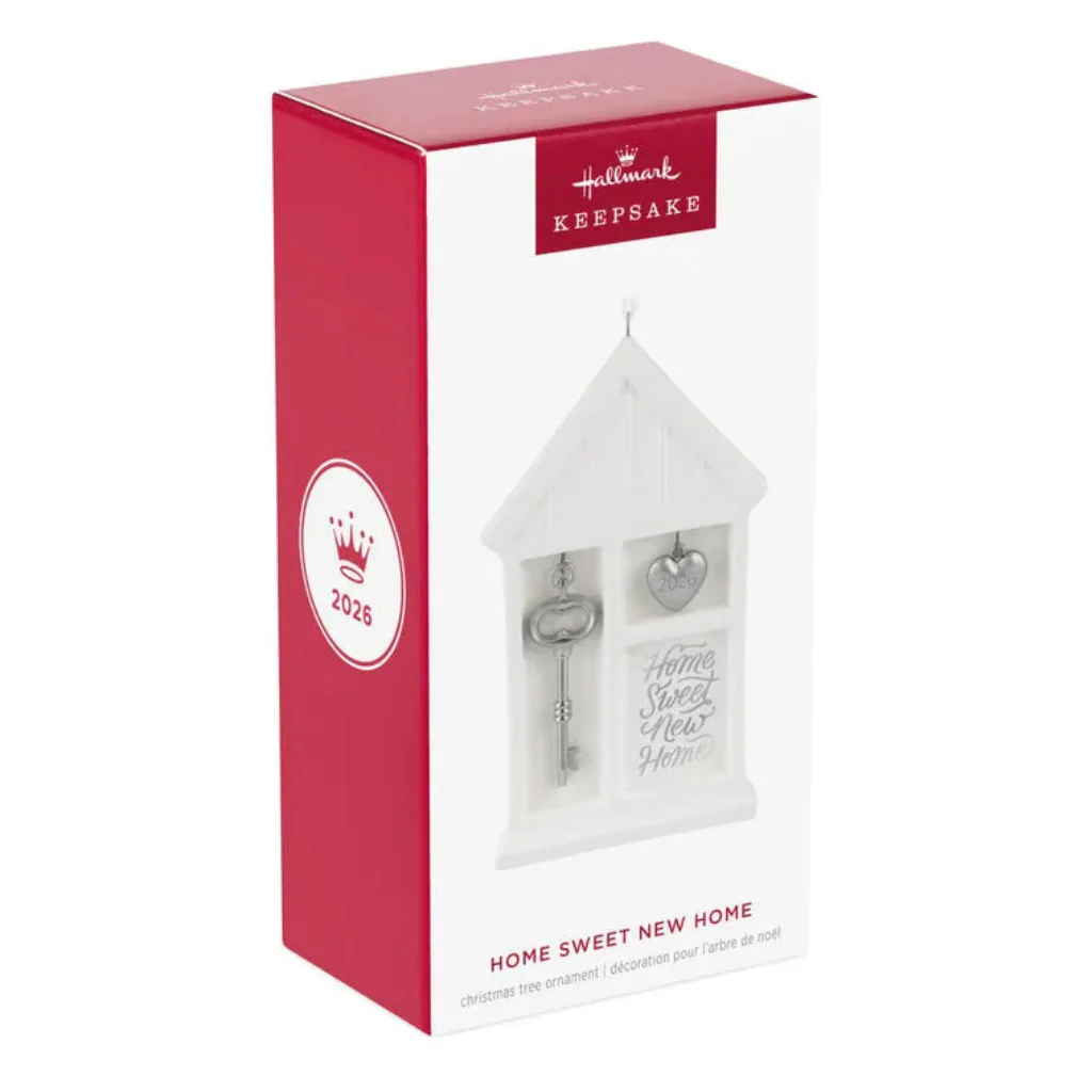 Hallmark : 2026 Keepsake Home Sweet New Home Porcelain and Metal Ornament (155) - Image 5