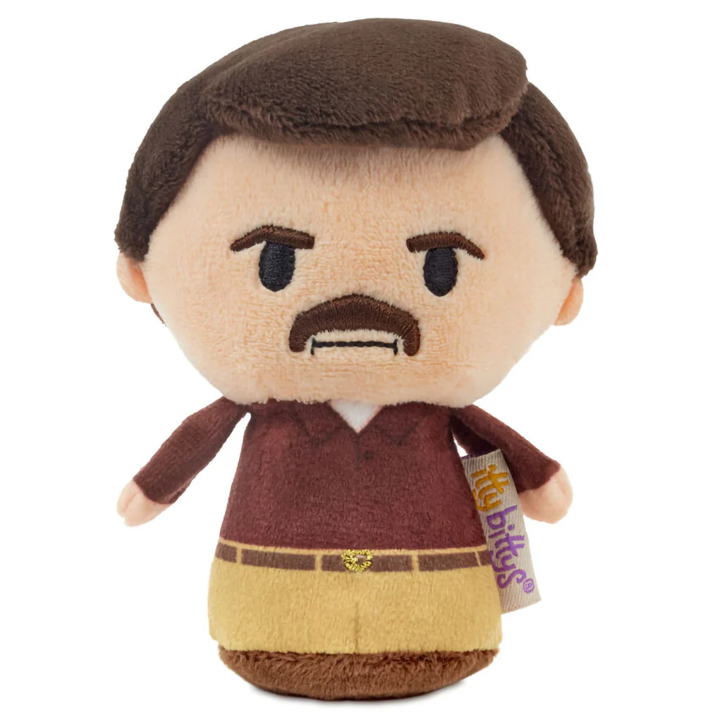 Hallmark : itty bittys® Parks and Rec Ron Swanson Plush With Sound