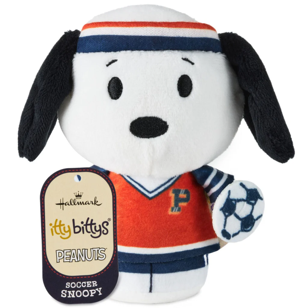 Hallmark : itty bittys® Peanuts® Soccer Player Snoopy Plush - Image 2