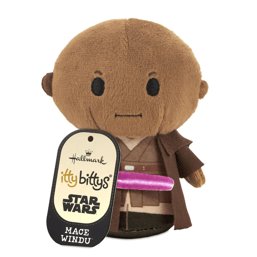 Hallmark : itty bittys® Star Wars™ Mace Windu™ Plush - Image 3