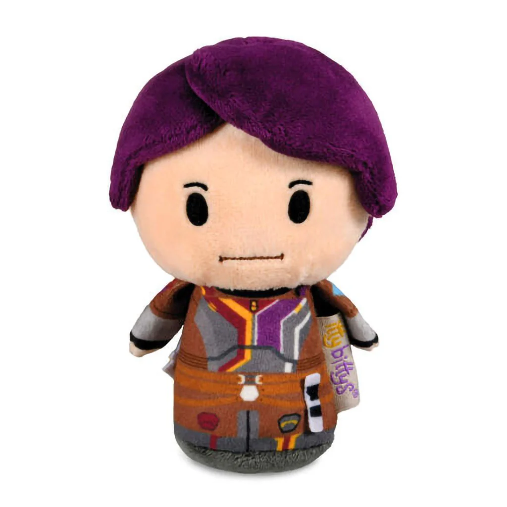Hallmark : itty bittys® Star Wars: Ahsoka™ Sabine Wren™ Plush With Helmet - Image 4