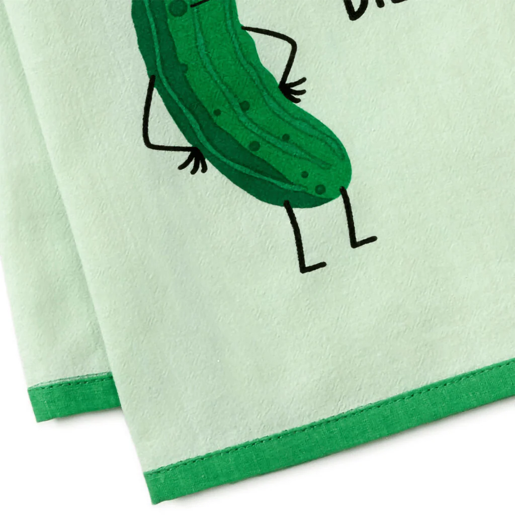 Hallmark : Kind of a Big Dill Funny Tea Towel, 18x26 - Image 3