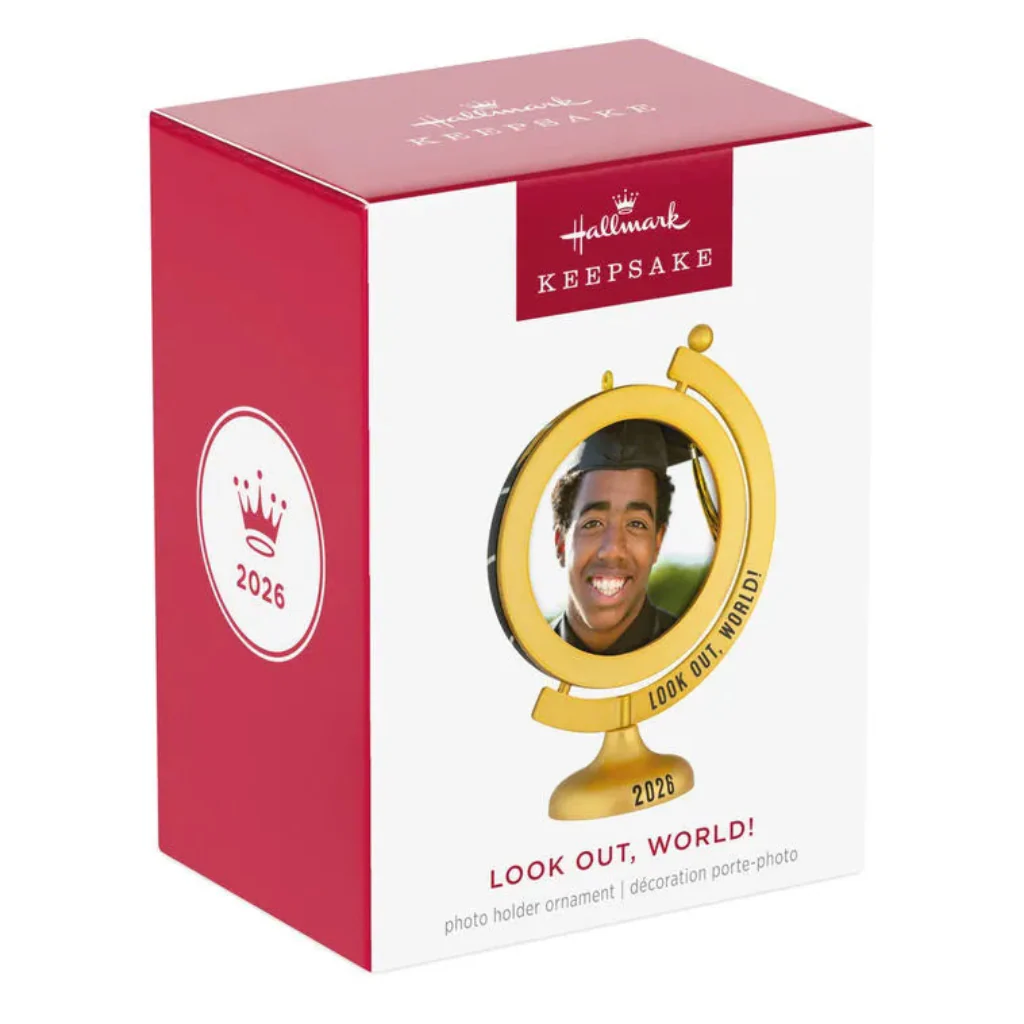 Hallmark : 2026 Keepsake  Look Out, World! Photo Frame Ornament (189) - Image 4