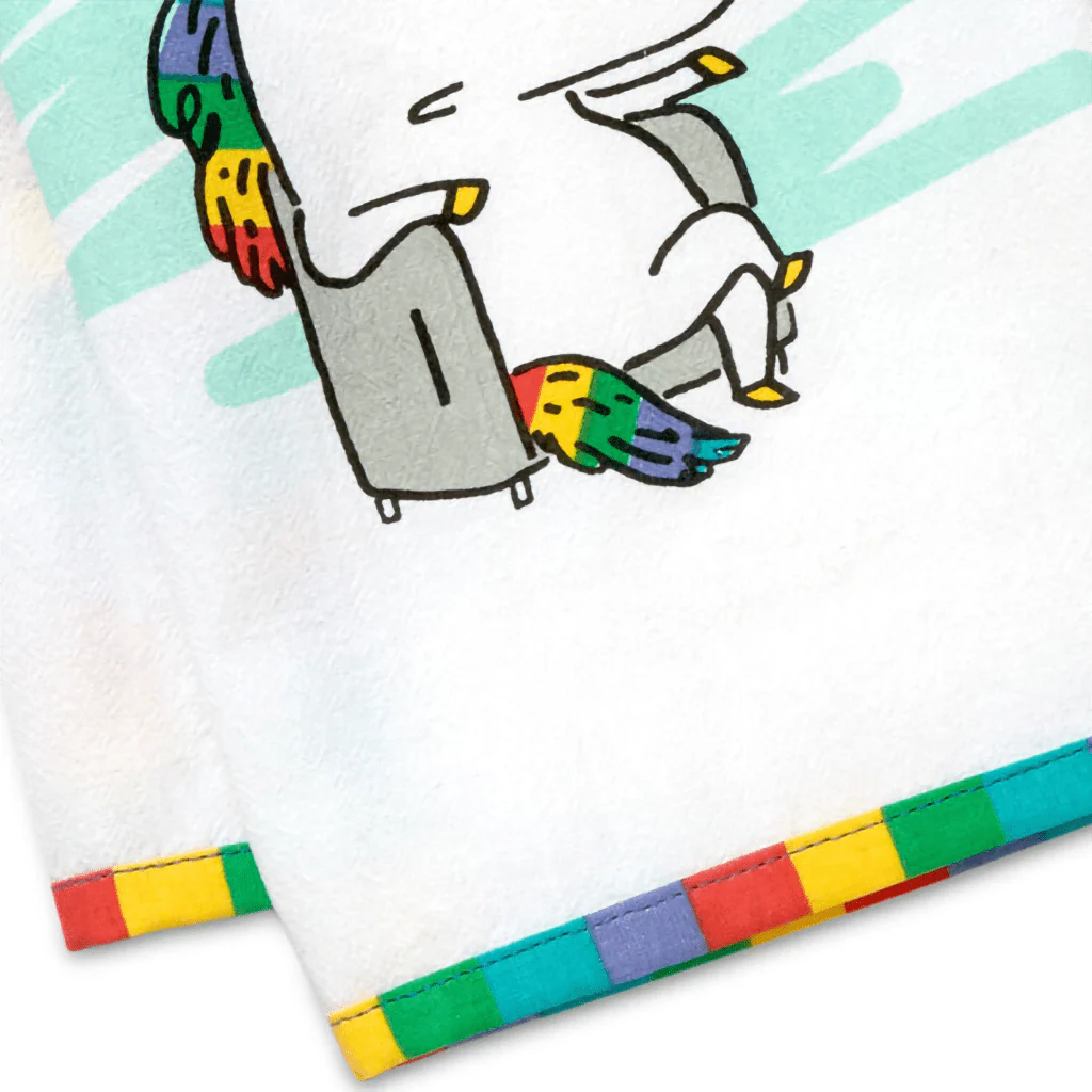 Hallmark : Magical Bastard Funny Tea Towel, 18x26 - Image 3