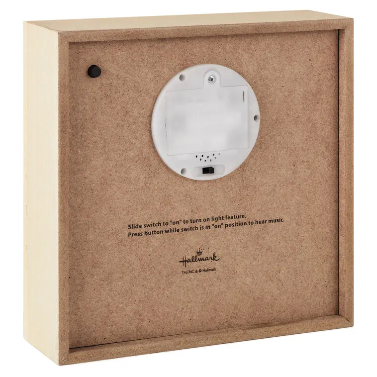 Hallmark : Manger Scene Musical Shadow Box With Light, 7x7 - Image 3