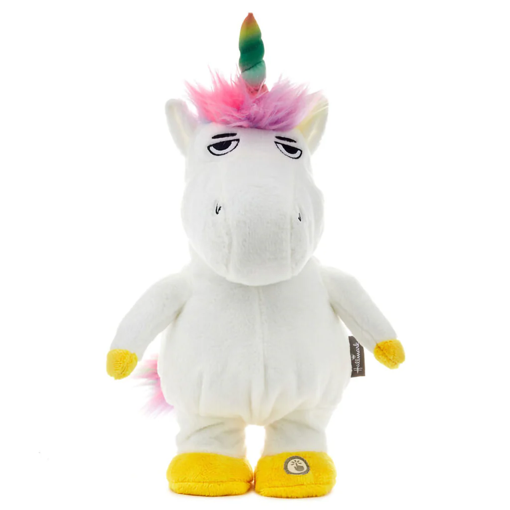 Hallmark : Meh Unicorn Plush with Sound and Motion, 12.5"