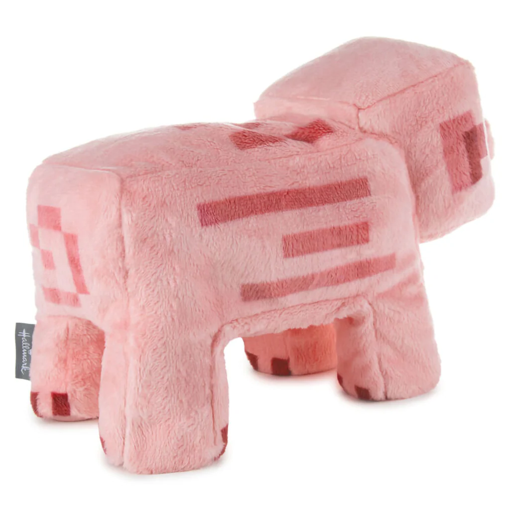 Hallmark : Minecraft Pig Plush With Sound and Motion - Image 2