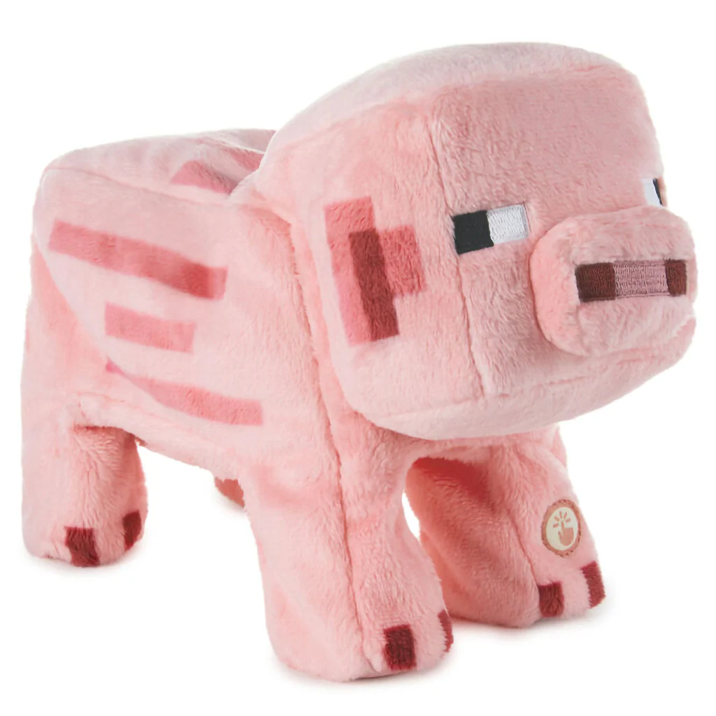 Hallmark : Minecraft Pig Plush With Sound and Motion - Image 3