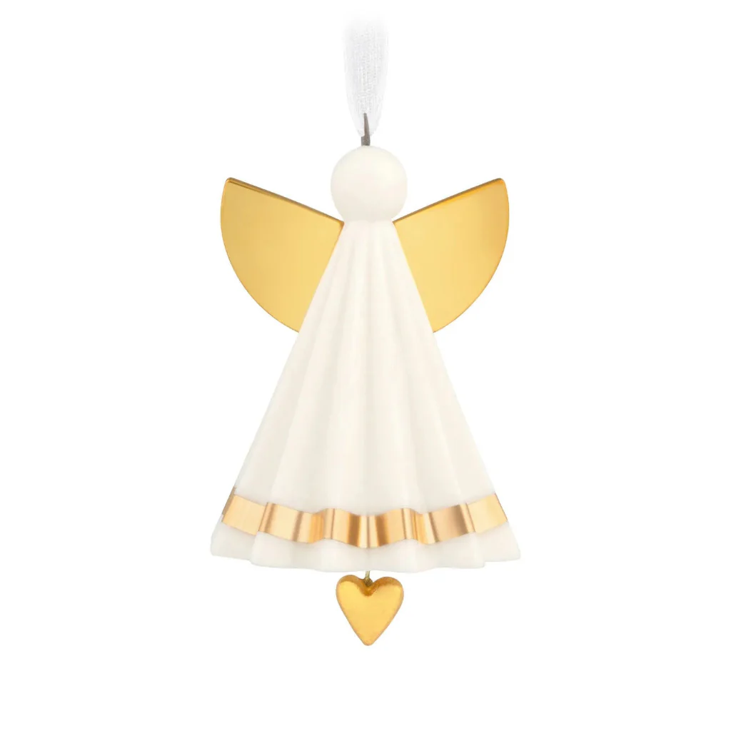 Hallmark : 2026 Keepsake  Mini Petite Angel Porcelain Ornament, 1.25" (363) - Image 2