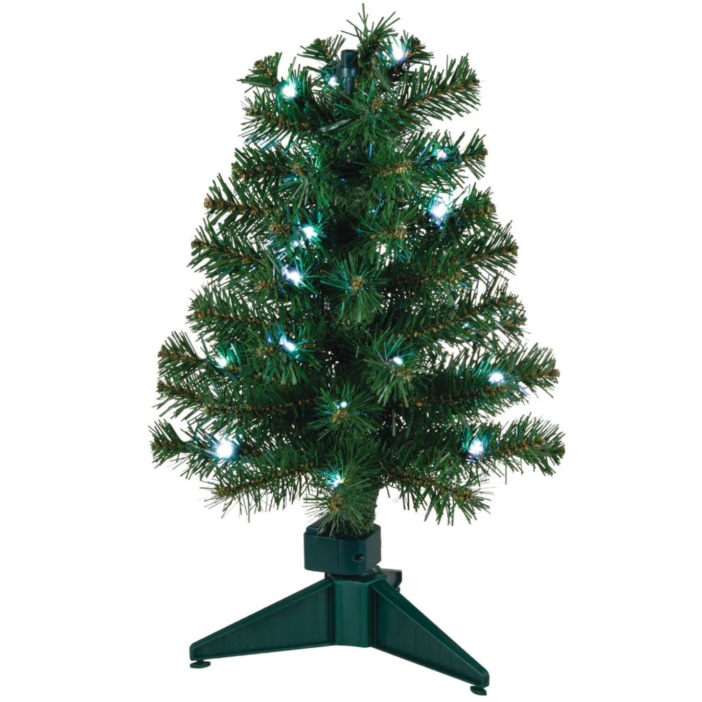 Hallmark : Mini ShowToppers Evergreen Christmas Tree With Light, 17"
