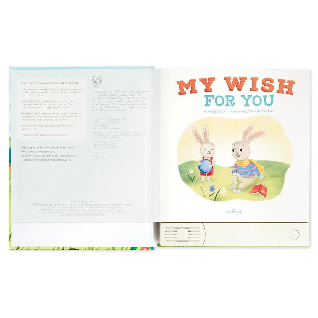 Hallmark : My Wish For You Recordable Storybook - Image 3