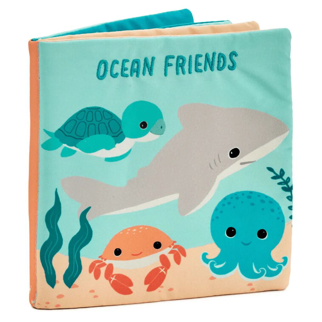 Hallmark : Ocean Friends Touch-and-Feel Fabric Book for Kids