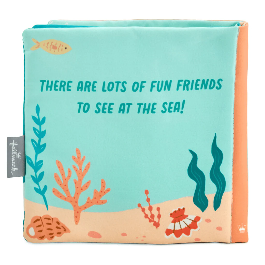 Hallmark : Ocean Friends Touch-and-Feel Fabric Book for Kids - Image 2