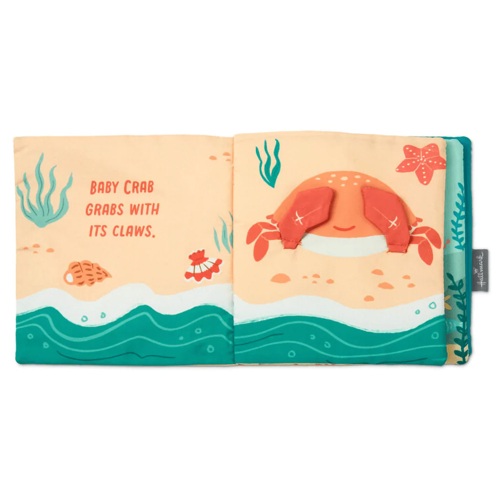 Hallmark : Ocean Friends Touch-and-Feel Fabric Book for Kids - Image 3