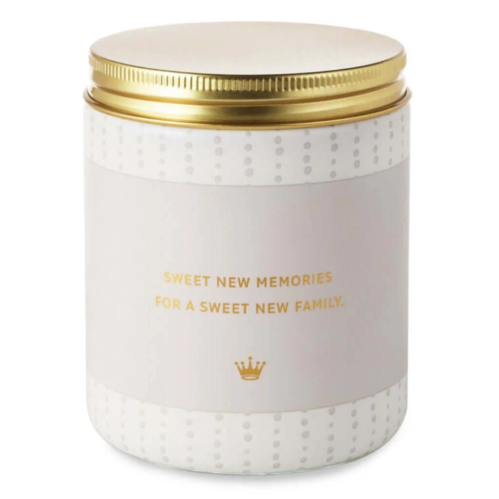 Hallmark : Oh Baby Warm Almond and Blossom Scented Jar Candle, 7 oz. - Image 3