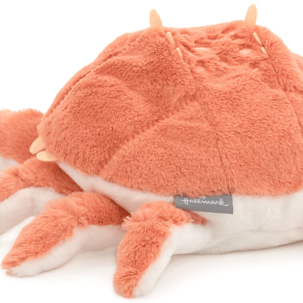 Hallmark : Orange Crab Plush, 12.75" W - Image 4