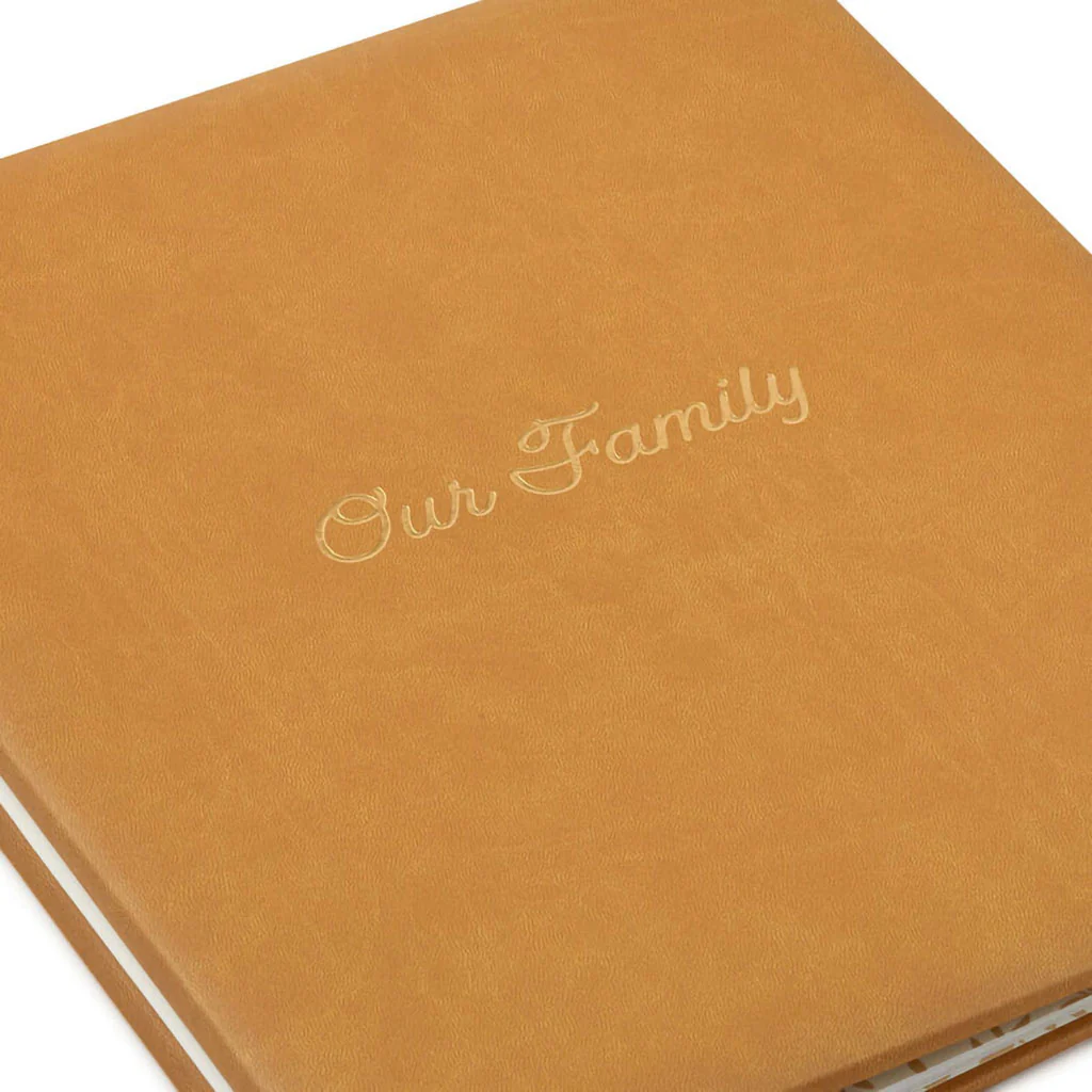 Hallmark : Our Family Kraft Postbound Refillable Photo Album