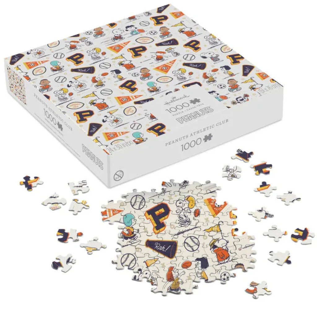 Hallmark : Peanuts® Athletic Club 1000-Piece Jigsaw Puzzle
