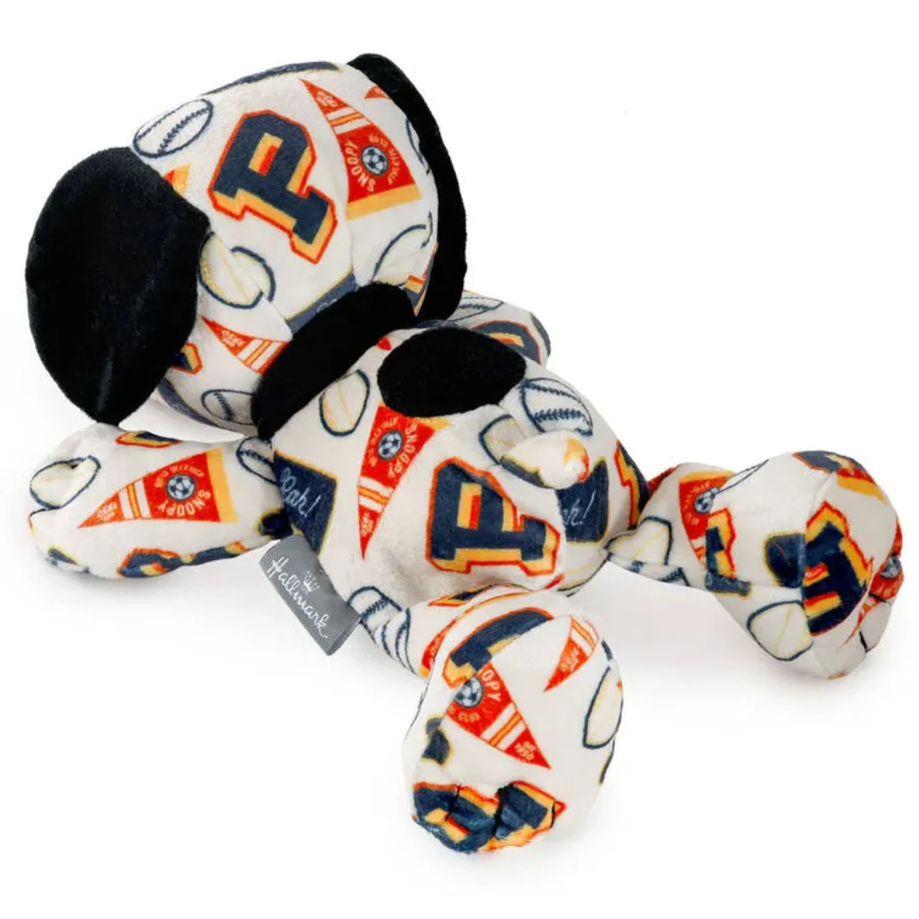 Hallmark : Peanuts® Athletic Club Floppy Snoopy Plush, 10" L - Image 3