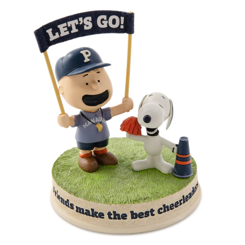Hallmark : Peanuts® Big Cheers for You Figurine, 5.5"