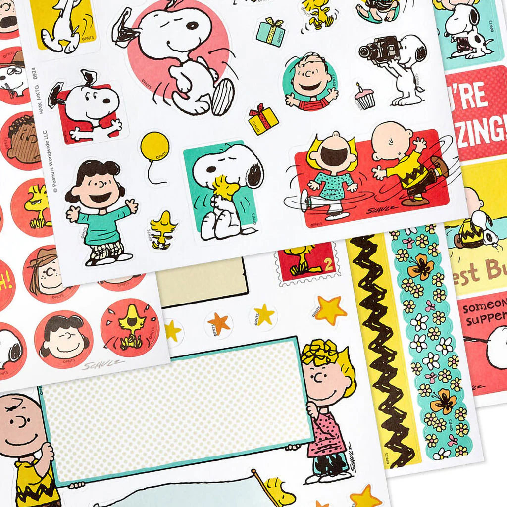 Hallmark : Peanuts® Snoopy and Friends Sticker Book - Image 3