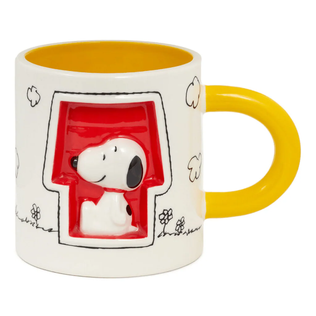 Hallmark : Peanuts® Snoopy Doghouse Sculpted Mug, 14.5 oz.