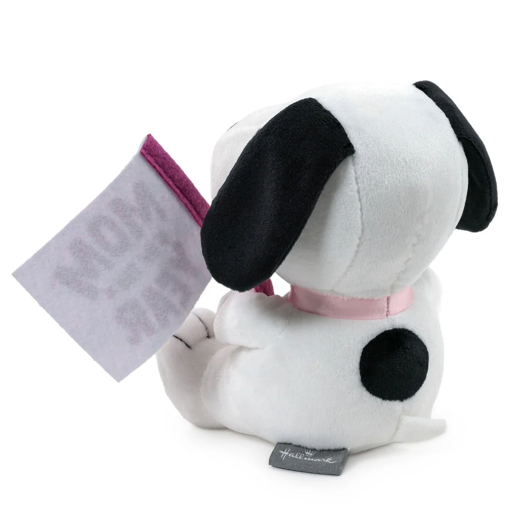 Hallmark : Peanuts® Snoopy Mother's Day Plush With Flag, 6.5" - Image 2