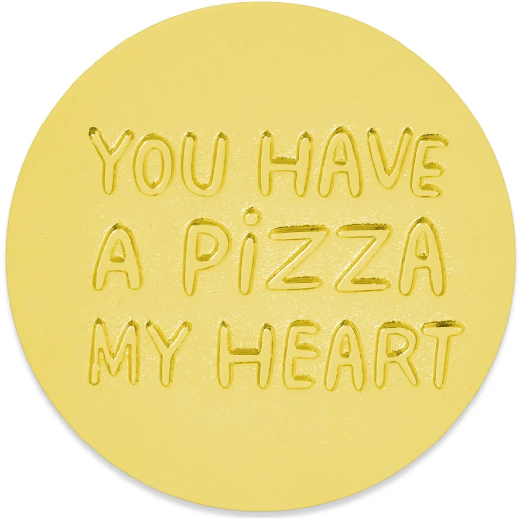 Hallmark : Pizza My Heart Metal Pocket Token - Image 2