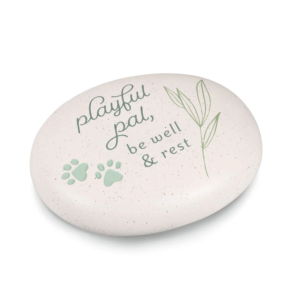 Hallmark : Playful Pal Pet Memorial Garden Stone