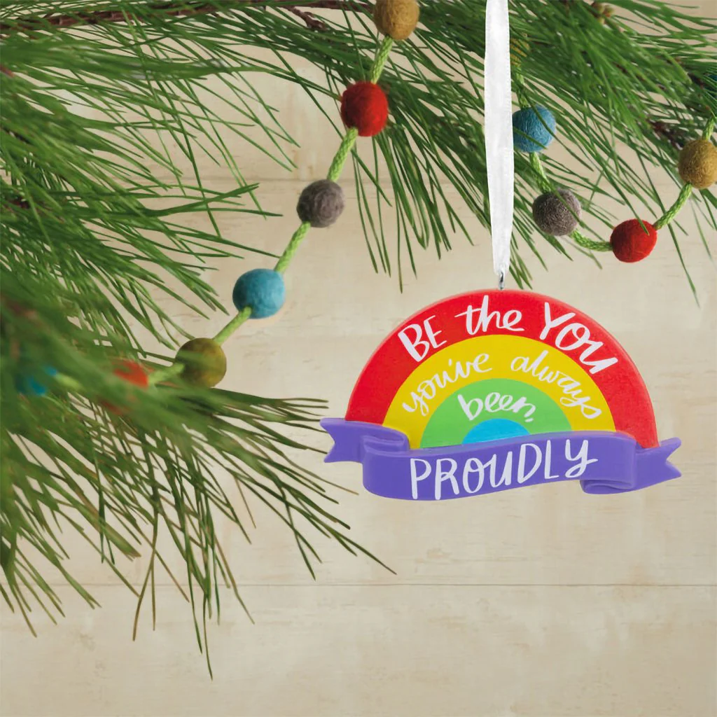 Hallmark : Proudly Be You Rainbow Hallmark Ornament