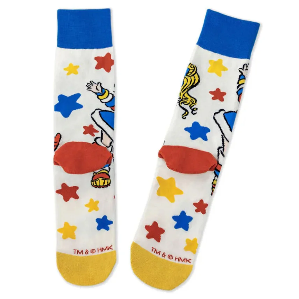 Hallmark : Rainbow Brite and Twink Novelty Crew Socks - Image 2